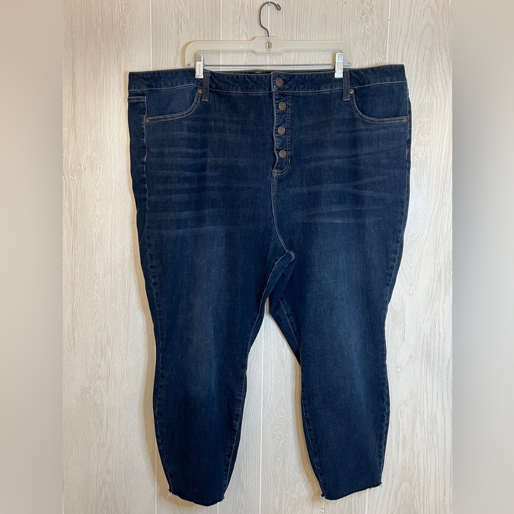 LC by Lauren Conrad Plus Size High Rise Skinny Jeans Size 26 Short
